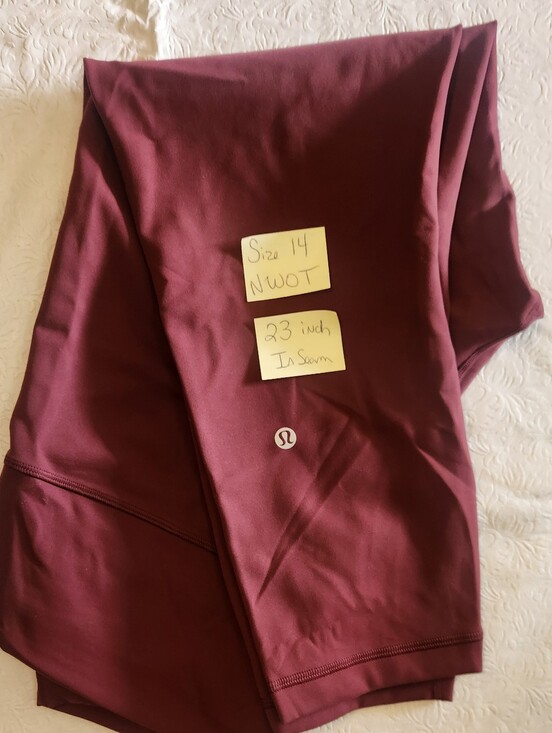 lululemon athletica Pants - Lululemon Burgundy Align